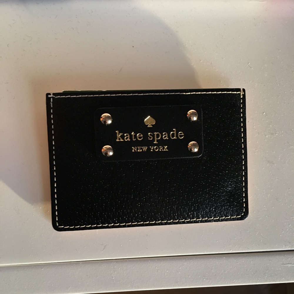 NWOT | Black Kate Spade Card & Cash Holder